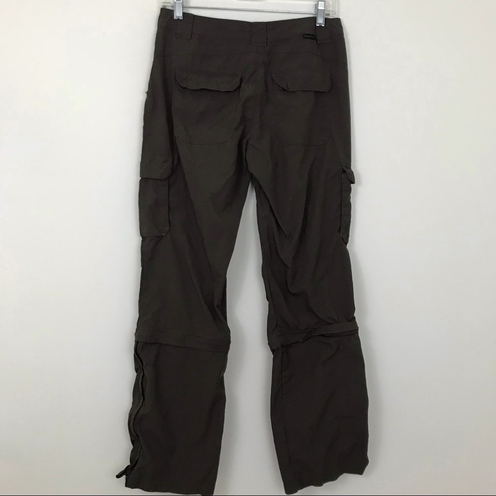 Quechua 28-29 Brown Cargo Zip-Off Hiking Pants